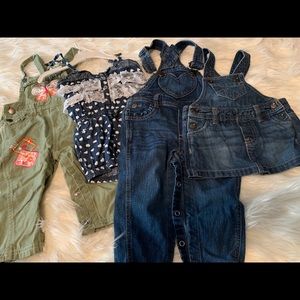 Baby overalls & romper